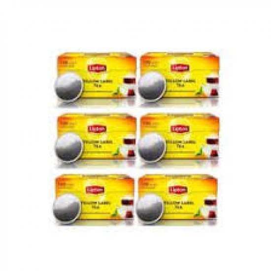 Lipton Yellow Label Demlik Poşet Çay 100 x 3,2 gr - 6'li Set