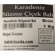 Karadeniz Süzme Çiçek Balı 1 Kg