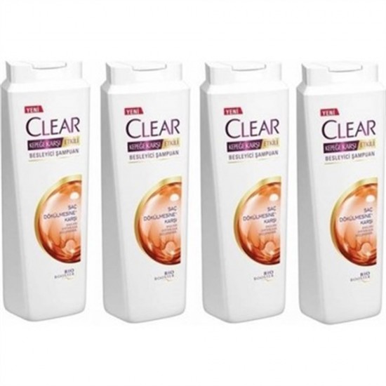 Cear Woman Saç Dökülmelerine Karşı 600Ml x4