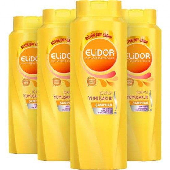 Elidor İpeksi Yumuşaklık 650Ml x4