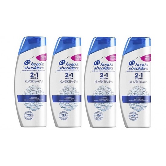 Head & Shoulders Şampuan Klasık Bakım 450 Mlx4